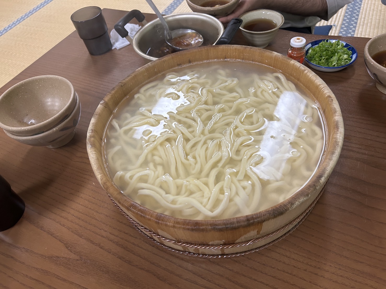 たらいうどん6玉